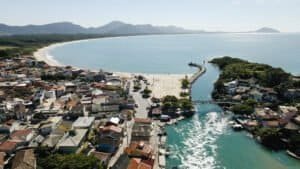 Foto da Barra da Lagoa